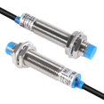 thumbnail image 4 of 3 piezas LJ12A3-4-Z/AX M12 interruptor de proximidad inductivo detección de sensor NPN NC DC 10-30 V tipo sin escudo LJ12A3-4-Z/AX 0.157 in normalmente cerca distancia de detección interruptor de prox, 4 of 5