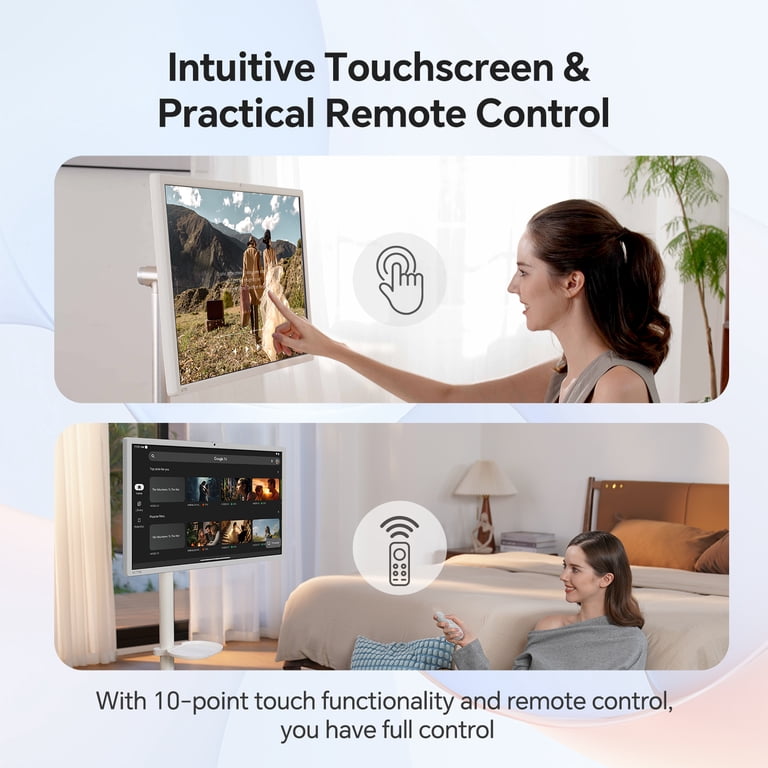 KTC MegPad 27 Inch Portable Screen TV - 1080P Touch Screen Monitor