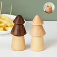 thumbnail image 3 of Visland Toothpick Holder Dispenser, Wooden Tooth pick Dispenser, Cute Toothpick Holders, Unique Decorative Home Kitchen Design Accessories, Unusual Gift, 3 of 7