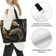 thumbnail image 3 of Balery Vintage Metal Dragon Bolsa Tote Estilo Estético con Cremalleras, Bolsa de Hombro, Bolsa de Compras Grande y Plegable, 3 of 8