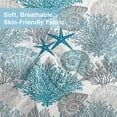 thumbnail image 5 of Davulos 3 Piece Coastal Quilt Sets King Size Reversible Summer Quilts with 2 Shams Beach Bedspread Coverlet for All Season, 110''x96'', 5 of 7