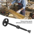 thumbnail image 3 of Workbench Vise Screw,Heavy Duty Vise Screw, Self Locking Steel Press Screw with 100mm Handwheel for Woodworking Projects, Exceptional Load Capacity, Easy Installation,for Hobbyists, 3 of 7