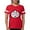 Red, variant on CafePress - Im_The_Sarcastic T Shirt - Womens Football Shirt
