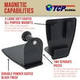 thumbnail image 3 of TCP Global Magnetic Paper Towel Holder - Holds Rolls of Towels, Shop Wipes, Tissues - Steel Holder Mount onto a Tool Box, 3 of 4