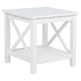 thumbnail image 3 of Coaster Skyview Ensemble de 3 Pcs en Bois Côtier avec Table Basse à Plateau Relevable, Blanc, 3 of 14