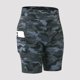 thumbnail image 1 of Pantalones cortos deportivos para mujer Pantalones cortos de yoga Estampado de camuflaje Bolsillo de Abanopi Pantalones cortos de yoga, 1 of 7