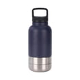 thumbnail image 2 of Botella de agua aislante para perros de acero inoxidable con asa y cuencos desmontables para comida y agua para caminar, hacer senderismo y viajar, 2 of 6