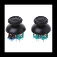 thumbnail image 3 of 3set Handle 3D Thumb Joystick Left and Right Rocker for / PS4Slim / Pro Thumb Rocker Replacement,6 x thumb rocker 6 cap 3 x tool,Black, 3 of 6