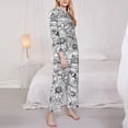 thumbnail image 3 of Fotbe Country Farm Scene Conjunto de Pijama de Manga Larga para Mujer con Estampado, Ropa de Dormir de 2 Piezas, Conjunto de Casa Suave y Cómodo con Bolsillos-XX-Large, 3 of 7