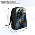 thumbnail image 2 of Transformers Sacs à Dos pour Enfants Sac d'École Sac à Dos Décontracté pour Voyage Randonnée, 2 of 3