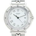 thumbnail image 1 of Pre-Owned Hermès Captain Nemo Quartz Watch with White Dial and Stainless Steel,... (Good), 1 of 7