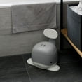 thumbnail image 2 of Kindsgut Potty Training Toilet in whale design, designed in Germany, Potty Training in a beautiful design and high quality, dark gray, 2 of 7