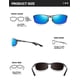 thumbnail image 3 of Gafas de sol BIRCEN polarizadas con protección UV400 y montura de Al-Mg, 3 of 6