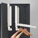 thumbnail image 1 of 2 Unidades Perchero para Puerta Plegable, Ganchos para Puerta Colgadores de Ropa, Percha de Viaje Portátil, Sin Taladrar, Gancho Perchero para Colgar Toallas, Abrigos, Sombrero y Batas, 1 of 4