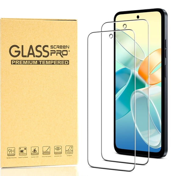 2-Pack Screen Protector for Moto G 2025/2026 & Moto G Play 2026, High Definition Ultra-Clear, Scratch-Resistant & Durable, Easy Installation and Case Friendly Design