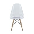thumbnail image 2 of Modway Pyrami 17.5" Acrylique Bois Massif Chaise d'Appoint en Finition Claire, 2 of 4