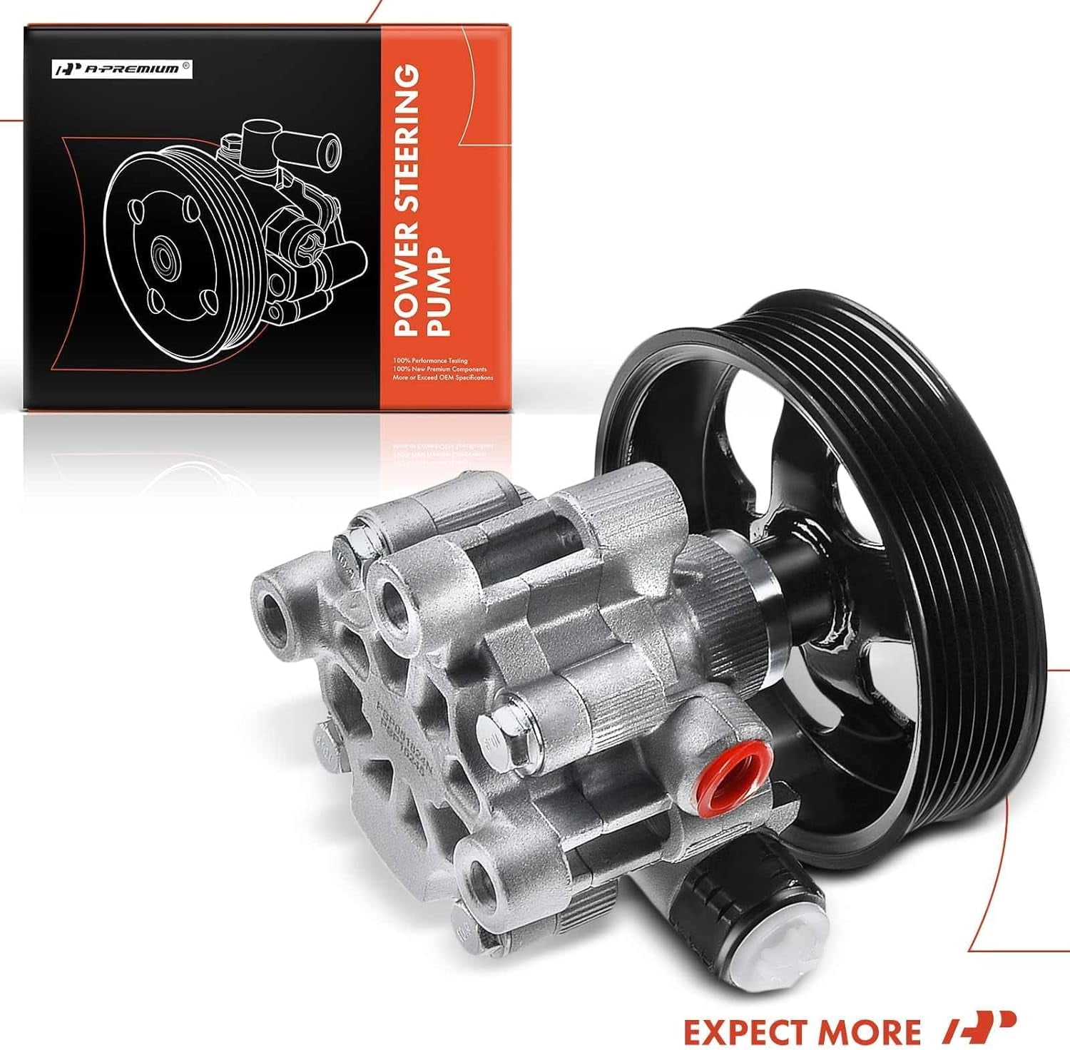 A-Premium Power Steering Pump Compatible with Acura RDX 2007 2008