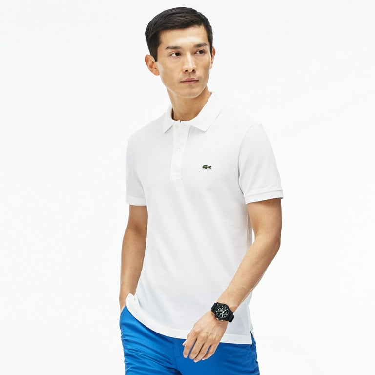 Lacoste Slim Fit Men's Polo Shirt - White
