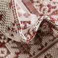 thumbnail image 7 of Unique Loom Outdoor Aztec Collection Area Rug - Chalca (7' 10" x 11' Rectangle Rust Red/Ivory), 7 of 7