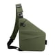 thumbnail image 4 of Bolso bandolera para hombre Yinane Bolso de pecho con múltiples Bolsillos Mochila Verde izquierda, 4 of 8