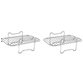 thumbnail image 1 of 2X Rack for Double Basket Air Fryers, Dehydrator Rack for Ninja Foodi DZ201 DZ401 Accessories, 1 of 7