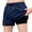 Navy, variant on BXJX Boys Athletic Shorts with Liner Size 10-12 T, Sports Quick-dry Outdoors Drawstring Kids Running Shorts Navy