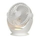 thumbnail image 2 of Ventilador De Escritorio Con Luz Nocturna, Circulador De Aire Para Mesa, Pequeño Y Potente, 3 Velocidades, Inclinación Ajustable, Ideal Para El Hogar, La Oficina O La Habitación., 2 of 8