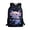 Axolotl Celestial Night Pattern, variant on T-Rex on Off Roader (Blue Flame) Casual Daypack for Adults, 17 Inch Durable Multiple Pockets School Backpack for Travel Hiking