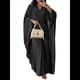 thumbnail image 1 of de Mujer, para Novia, Dama de , Larga para Fiesta Nupcial, Boda. Negro XL, 1 of 7