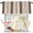 Brown, Beige, variant on Kitchen Curtain Valance 54"x18",Blackout Rod Pocket Valances Rustic Sage Green Stripe on Linen Small Window Treatment Panel for Living Room Bedroom Bathroom Windows,Minimalist Line Texture