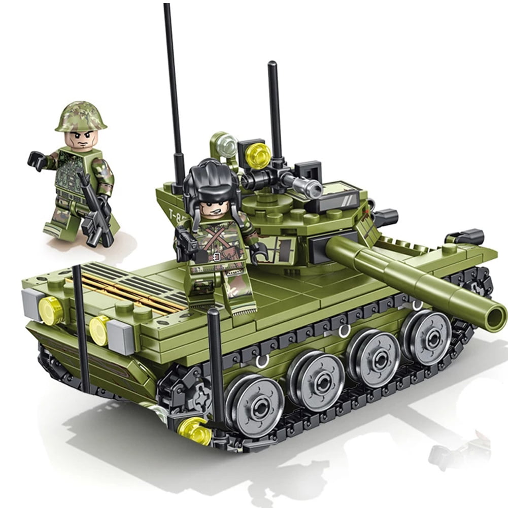 BT-7 Calvary Russian Army Tank Building Blocks Model Toy Tank Set Kit WW2 Tank Building Kit General Jims Army Toys 