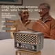 thumbnail image 5 of Radio Bluetooth Retro, Receptor Portátil de Banda FM/AM/SW con Luz LED, Tarjeta TF, Compatible con USB AUX, Altavoz Inalámbrico Clásico., 5 of 5