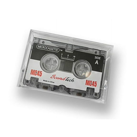 VEC MC45-10 45 Minute Microcassettes 10 Pack