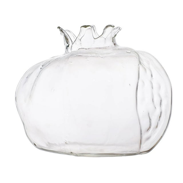 Jarrón de vidrio transparente con pequeña, plantas , L Zulema Jarrones de flores