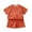 Orange, variant on lmcalzta Toddler Kids Girls Boys Clothes 2-10 Years Athletic Sets Short Sleeve T-Shirt and Shorts