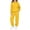 Yellow, variant on Amidoa Girls 2 Piece Outfits Fall Winter Clothes Hooded Solid Color Long Sleeve Sweatshirt and Pants Kids Clothing Sets Beige Size 130
