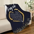thumbnail image 3 of Wife Gifts from Husband, Wedding Anniversary Romantic Gifts for Her, Best Wife Gifts, Wife Birthday Gift Ideas, Presents for Wife, to My Wife Gift Throw Blanket 50x60, 3 of 6
