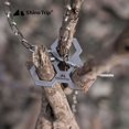 thumbnail image 4 of Outdoor Camping Barbecue Tripod Hanging Rack Stainless Steel Campfire Grill Pot Hanger, 4 of 8
