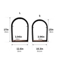 thumbnail image 7 of LENLN Floating Shelves Wall Mounted Set of 2, Metal Wall Shelf, Rustproof Heavy Duty Corner Storage for Bathroom Kitchen Living Room Entryway, 7 of 7