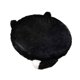 thumbnail image 4 of Cojín de asiento con forma de gato, multifuncional, con cremallera, decorativo, extraíble, para suelo Negro, 4 of 9