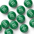 thumbnail image 2 of M&Mâ€™S Dark Green Milk Chocolate Candy, 2lbs of M&M'S in Resealable Pack for Candy Bars, Holiday Parties, Graduations, Christmas, Dessert Tables & DIY Party Favors, 2 of 3
