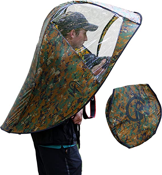 Hands Free Umbrella by Go Shelter Self Shelter Canopy Cover for
