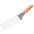 thumbnail image 1 of Steak Spatula Metal Burger Spatula Stainless Steel Fish Spatula with Wooden Handle, 1 of 9