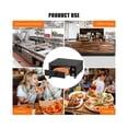 thumbnail image 7 of Electric Pizza Oven,Commercial Pizza Oven Countertop,Home kitchen Stainless Steel Electric Pizza Oven, Indoor Pizza Maker with Crumb Tray, Timer, Single Deck Layer Pizza Cooker for Restaurant, 7 of 7