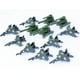 thumbnail image 5 of 170 Piezas de 5 Cm Del mbres Bandera Del Coche Kits de o Juguete para Hugo Juegos de combate del ejército, 5 of 10