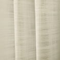thumbnail image 4 of TWOPAGES Kyla Collection Room Darkening Lined Faux Linen Pinch Pleated Curtain, 40"x84", 1 Panel, Gray Beige, 4 of 6