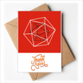 thumbnail image 1 of Combinaison Entourant l'Espace Géométrique Mathématique Merci Cartes Enveloppes Note Vierge, 1 of 3
