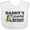 AA-White, variant on Inktastic Daddy's Fishing Buddy Boys Baby Bib
