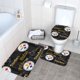 thumbnail image 3 of Juego de 3 alfombras de baño del equipo Steelers Alfombra antideslizante para baño de 31,5 x 20 pulgadas, 3 of 7