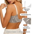 thumbnail image 6 of Byriady Jelly Bras for Women Wireless Deep V Mesh Bra,Seamless Push Up Bralette with Soft Support, Everyday Comfort T-Shirt Bra for Women, M-3XL, 6 of 7